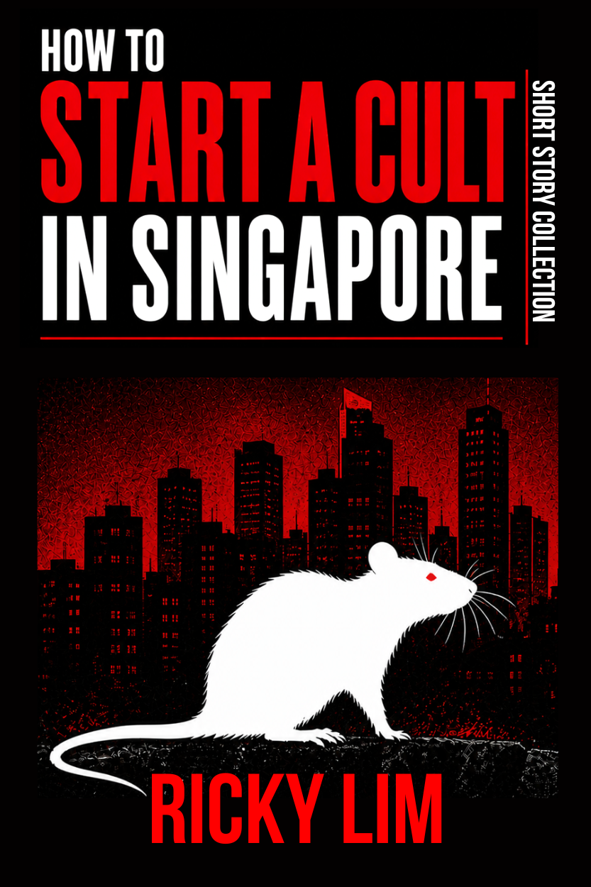 Release Date: May 2026; Category: Singapore Literary Fiction, Dark Humour;
<a href="https://rickylimbooks.com" style="color: #fff;">Website</a>
